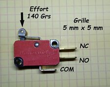Micro switch / Micro rupteur  HONEYWELL Effort 140 Grs