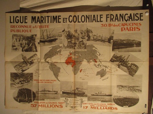 Affiche ligue maritime - ligue,