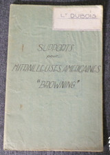 manuel  support pour mitrailleuse  américaine browning    US 1943