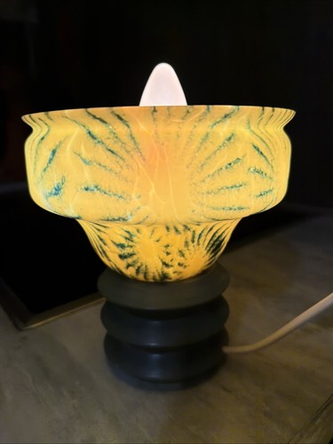Vintage lampe table chevet - lampe,