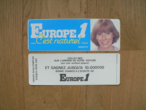 Autocollant europe - autocollant, 1