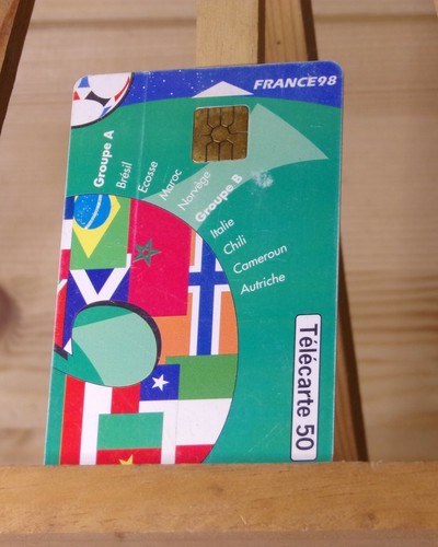 Carte telephonique france - france, 98