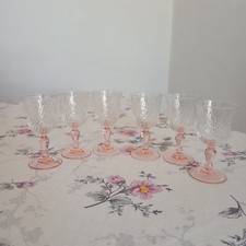 6 PETITS VERRES SUR PIED À