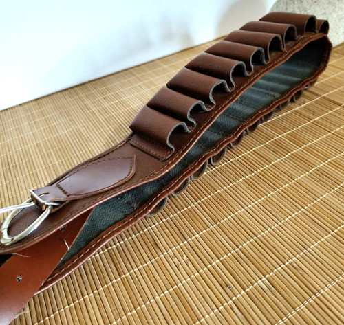 Ceinture cartouchière cuir - ceinture,