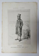 GAVARNI Lithographie originale