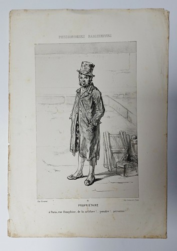 Gavarni lithographie originale - lithographie,