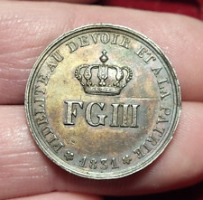 #45-95 ~ SUISSE - CANTON NEUCHATEL Médaille, Fidélité au devoir et à la Patrie