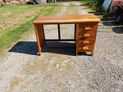 Bureau bois chéne - chéne, année