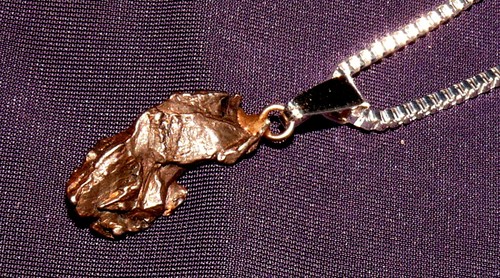 Pendentif météorite campo - météorite,