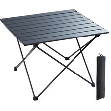 Table de Camping Table Extérieur Pliante Portable Alu Léger 56,5x40,5x46cm