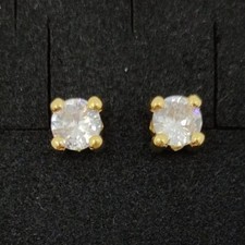Boucles D'Oreilles En Or 18K