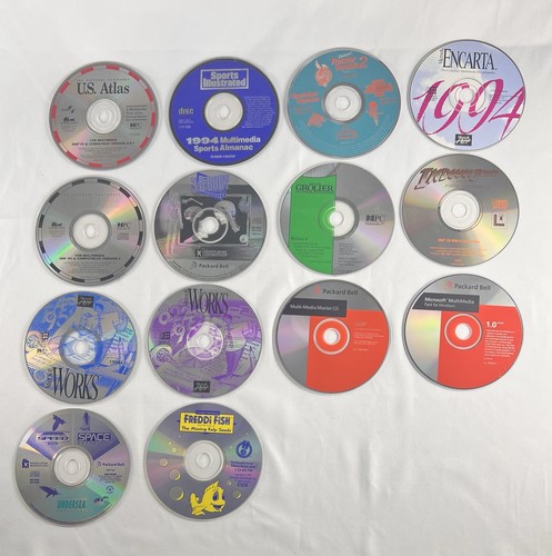 Vintage 90s rom software - 90s, pc