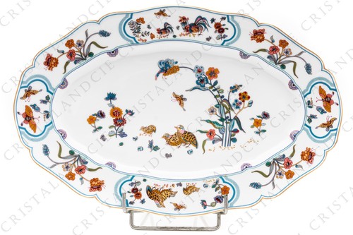 Plat ovale aux cailles par - aux,