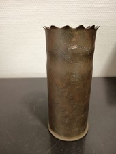 DOUILLE D'OBUS – LORRAINE 1919 - Artisanat de tranchée ww1