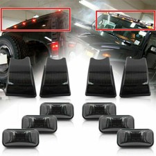 10X Lentille Fumée LED Haut Cabine Toit Jeu Feux Position Pour Hummer H2 /H2 SUT