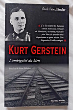 Kurt Gerstein par Friedlander ed Nouveau Monde Guerre WW2