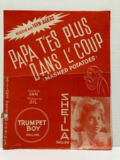 Partition Sheila Papa t'es plus dans l'coup Mashed Potatoes