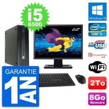 PC HP 600 G2 SFF Ecran 22"