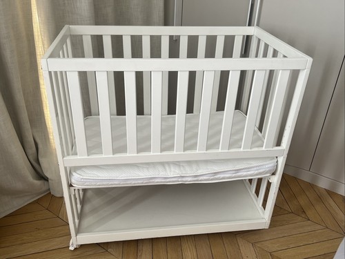 Lit bébé bois à - en,