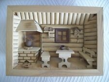 CADRE TABLEAU DIORAMA en BOIS
