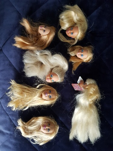 Lot têtes barbie skipper - lot, 7