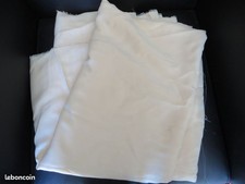 Coupon Tissus Jersey Polyester Uni Fin Champagne 200/150