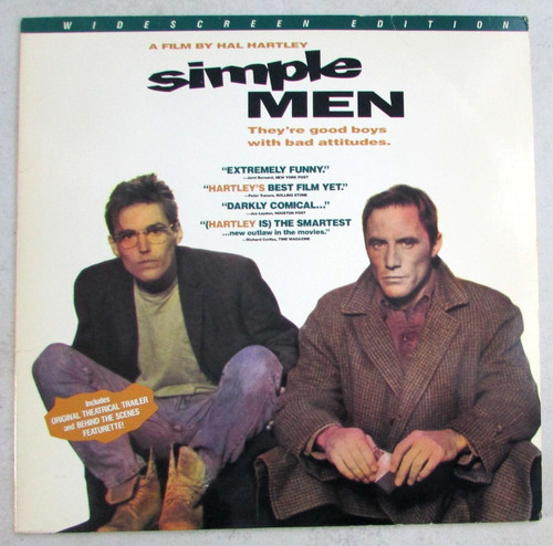 Laserdisc simple men hal - men, by