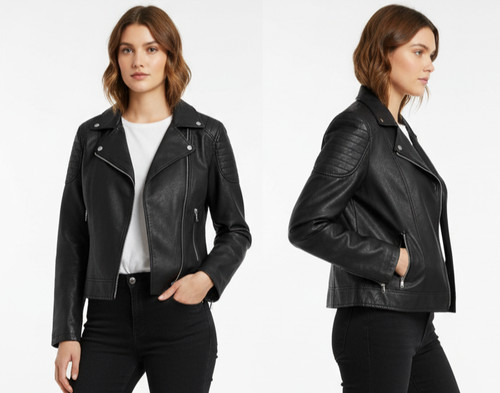 Blouson femme style motard - femme,
