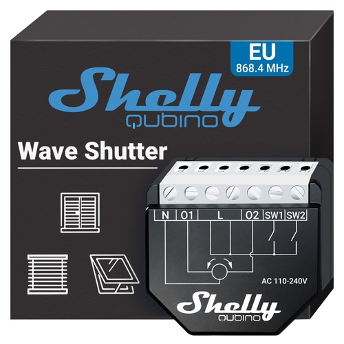 Shelly wave shutter module - shutter, –