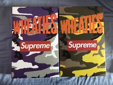 2 SUPREME WHEATIES CEREAL BOX