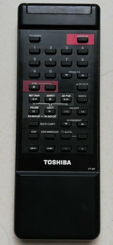 Toshiba 31f télécommande - toshiba, vt-31f