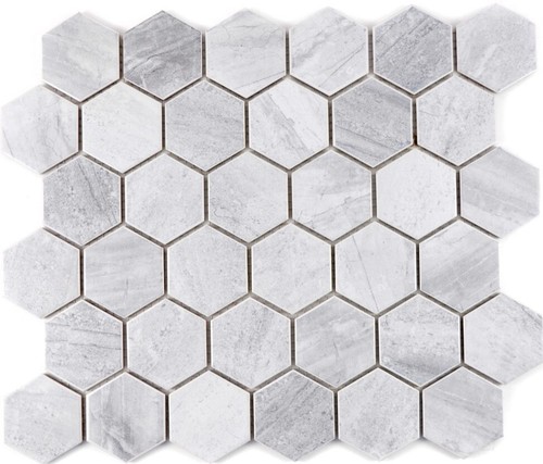 Mosaïque céramique hexagone - mosaïque,