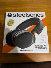 SteelSeries Arctis 7+ Wireless (Dongle usb-c)Casque de Jeu - Noir -très bon état