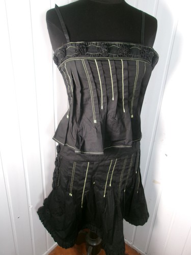 Vintage tailleur jupe courte - jupe,