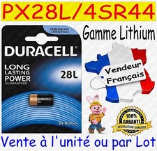 Piles DURACELL TYPE PX28L 4SR44 - Vente aussi CR2032 CR2025 CR2016 CR2430 CR2450