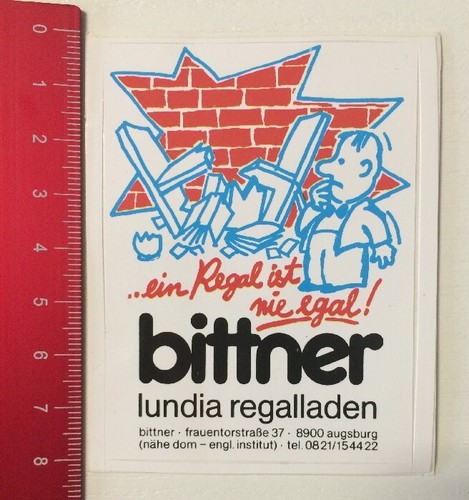 Sticker decal bittner lundia - sticker/decal:,
