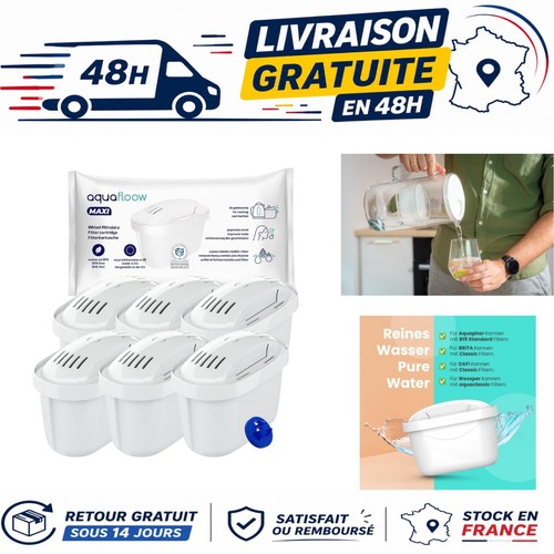 Aquafloow lot cartouches - de, 6