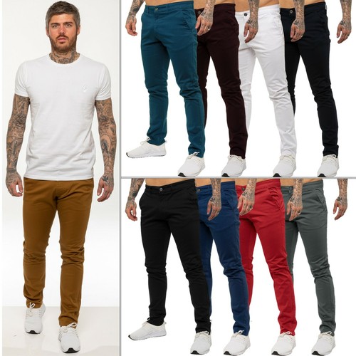 Enzo hommes pantalon chino - enzo,