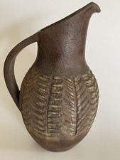 céramique Émaillée Signature Et Tampon Alexandre Kostanda Vallauris 22cm Hauteur