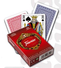 Jeu de cartes plastifiées