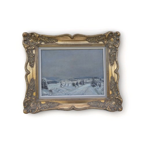 Huile sur toile - , paysage