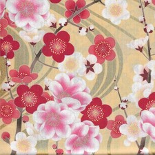 Tissu japonais kozakura fleur - tissu,