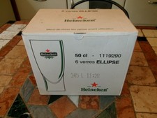 lot de 6 verres à bière