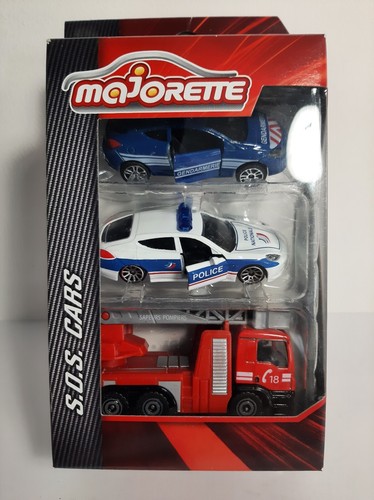 Pack majorette s cars - s.o.s, "