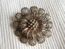 Broche ancienne en argent