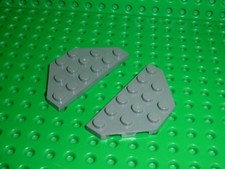 2 x LEGO DkStone Plate ref 2419 / Sets 10143 7627 7675 4754 4504 7656 7668 10174