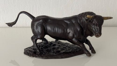 Superbe taureau bronze - superbe,