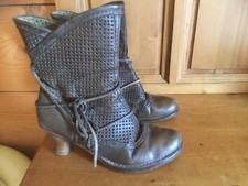 bottines Neosens cuir kaki .t 39. (V/Y/V)