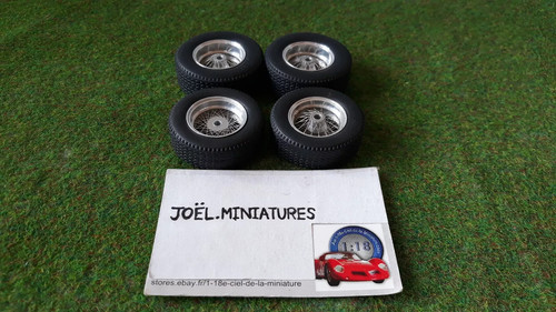 Set roues fil avec pneus - 4,