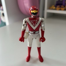 Figurine bioman 3 rouge bandai die cast liveman métal